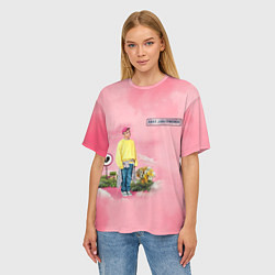 Футболка оверсайз женская Ваня Дмитриенко, цвет: 3D-принт — фото 2