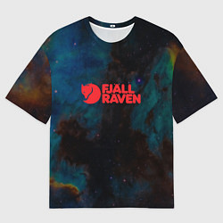 Футболка оверсайз женская Fjall Raven Дизайнерская, цвет: 3D-принт