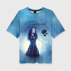 Женская футболка оверсайз Nightwish