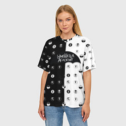 Футболка оверсайз женская Umbrella Academy, цвет: 3D-принт — фото 2