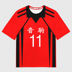 Женская футболка оверсайз НЕКОМА 11 КЕНМА КОЗУМЕ