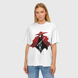 Футболка оверсайз женская Immortal Duo, цвет: 3D-принт — фото 2