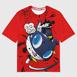 Футболка оверсайз женская Персона 5, цвет: 3D-принт