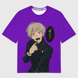 Футболка оверсайз женская Jujutsu kai Anime, цвет: 3D-принт