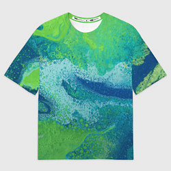 Женская футболка оверсайз Художественная Тина