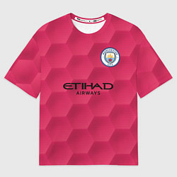 Футболка оверсайз женская Manchester City Home Goalkeeper 202122, цвет: 3D-принт