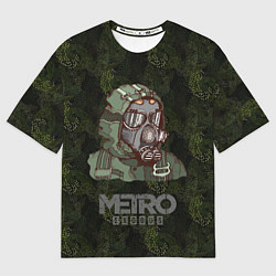 Футболка оверсайз женская Metro Stalker, цвет: 3D-принт