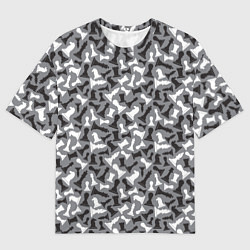 Женская футболка оверсайз Шахматист