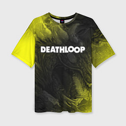 Женская футболка оверсайз Deathloop - Hyperbeast