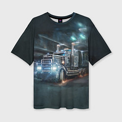 Футболка оверсайз женская Neo truck, цвет: 3D-принт