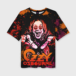 Женская футболка оверсайз Ozzy Osbourne