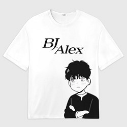 Женская футболка оверсайз BJ Alex чиби