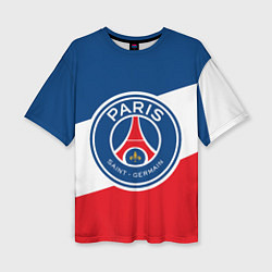 Женская футболка оверсайз Paris Saint-Germain FC