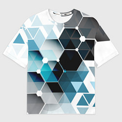 Футболка оверсайз женская Абстракция FLO, цвет: 3D-принт