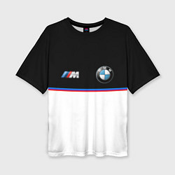 Женская футболка оверсайз BMW Два цвета