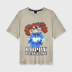 Футболка оверсайз женская Poppy Playtime, цвет: 3D-принт
