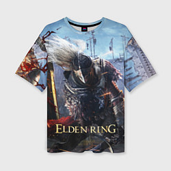 Женская футболка оверсайз Elden Ring игра