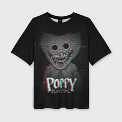 Футболка оверсайз женская Poppy Playtime: Glitch, цвет: 3D-принт