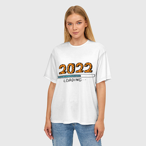 Женская футболка оверсайз 2022 загрузка / 3D-принт – фото 3