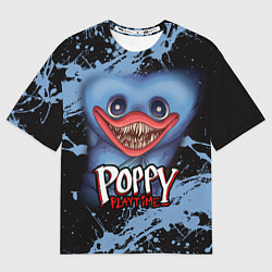 Футболка оверсайз женская POPPY PLAYTIME: HUGGY, цвет: 3D-принт
