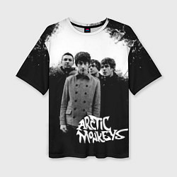 Футболка оверсайз женская Группа Arctic monkeys, цвет: 3D-принт