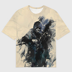 Футболка оверсайз женская Корво Аттано, цвет: 3D-принт