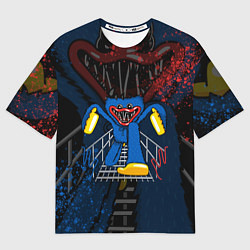 Женская футболка оверсайз Хагги Wuggy