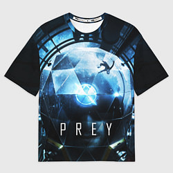 Женская футболка оверсайз Prey - Morgan Yu