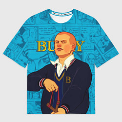 Футболка оверсайз женская Bully, Джимми Хопкинс, цвет: 3D-принт