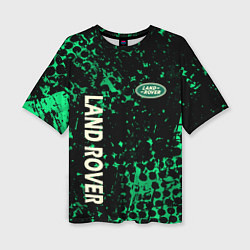 Женская футболка оверсайз Land Rover, Ленд Ровер