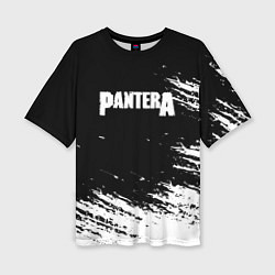 Футболка оверсайз женская Pantera Logo, цвет: 3D-принт