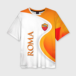 Женская футболка оверсайз Рома