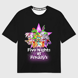 Футболка оверсайз женская Game Five Nights at Freddys: Security Breach, цвет: 3D-принт