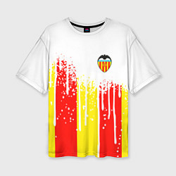 Женская футболка оверсайз Valencia спорт