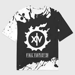 Футболка оверсайз женская FINAL FANTASY XIV - МЕТЕОР Краска, цвет: 3D-принт