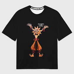 Футболка оверсайз женская Five Nights at Freddys: Security Breach Воспитател, цвет: 3D-принт