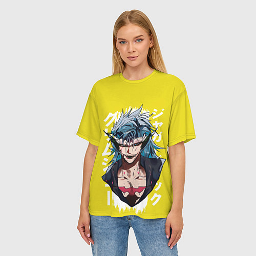 Женская футболка оверсайз Jeagerjaques / 3D-принт – фото 3