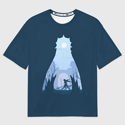 Футболка оверсайз женская Боевая сестра Розария, цвет: 3D-принт