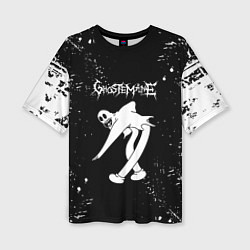Женская футболка оверсайз Ghostemane Rap Гостмейн