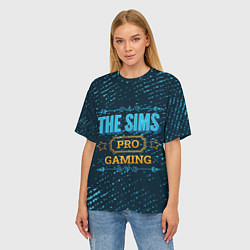 Футболка оверсайз женская The Sims Gaming PRO, цвет: 3D-принт — фото 2