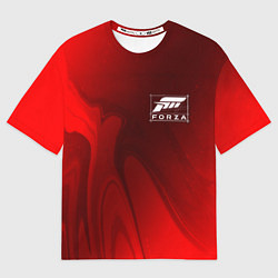 Женская футболка оверсайз FORZA HORIZON - Арт