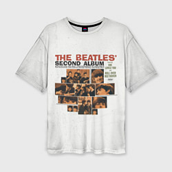 Футболка оверсайз женская The Beatles Second Album, цвет: 3D-принт