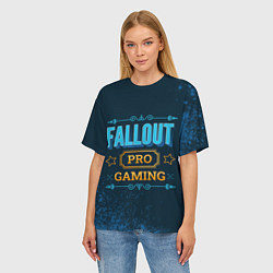 Футболка оверсайз женская Игра Fallout: PRO Gaming, цвет: 3D-принт — фото 2