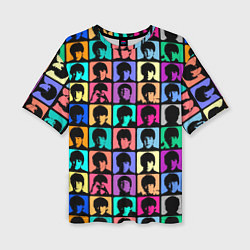 Женская футболка оверсайз Legendary popular music group