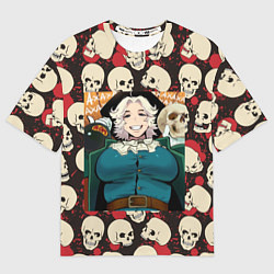 Футболка оверсайз женская Аниме девушка доктора Ливсли, цвет: 3D-принт