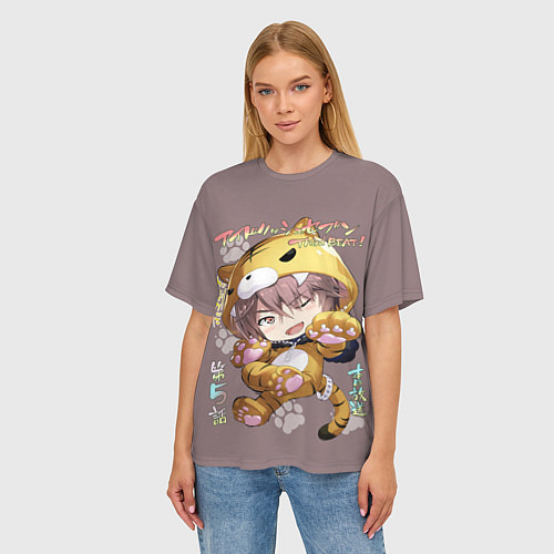 Женская футболка оверсайз Mitsuki Izumi - Семёрка идолов / 3D-принт – фото 3