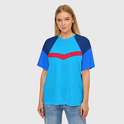 Футболка оверсайз женская Спортик из 90х FIRM, цвет: 3D-принт — фото 2