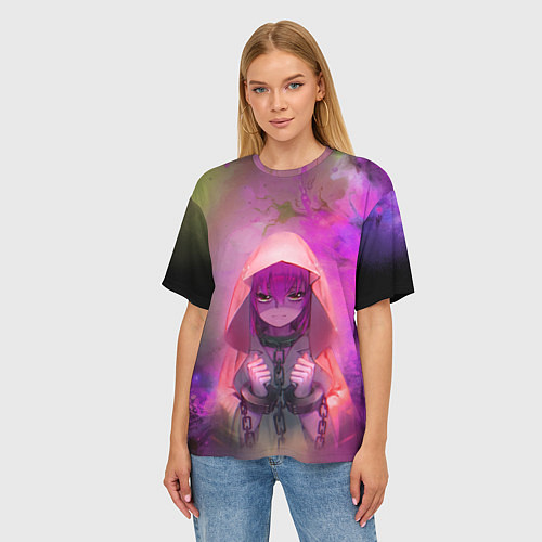 Женская футболка оверсайз Тисэ Хатори - Невеста чародея / 3D-принт – фото 3