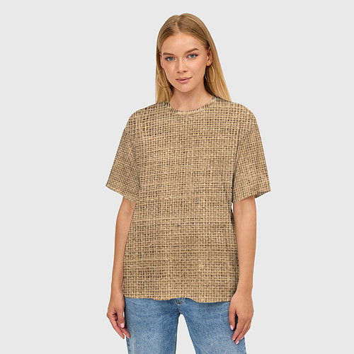 Женская футболка оверсайз Xolop / 3D-принт – фото 3