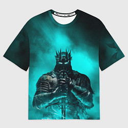 Женская футболка оверсайз Рыцарь the lords of the fallen